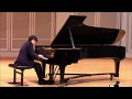 Brahms - 4 Klavierstücke, Op. 119 (Emery Yu-Pang Yu)