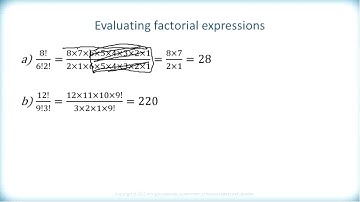 Math 3201 - U2 Ch.2 Sec.2.2 - Factorial Expressions