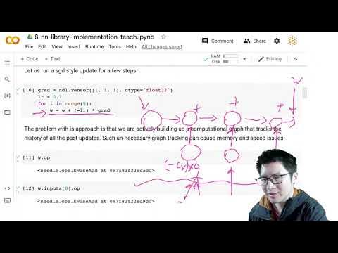 Lecture 8 - Neural Network Library Implementation - YouTube