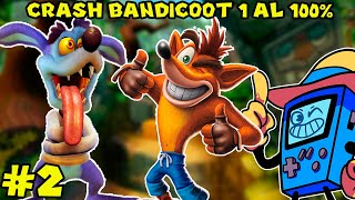 DUELO EXPLOSIVO CONTRA RIPPER ROO !! - Crash Bandicoot 1 (NSane Trilogy) con Pepe el Retro Mago (#2)