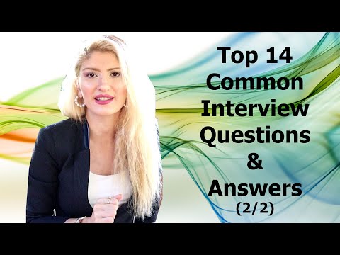 Top 14 Common Interview Questions and Answers 2/2