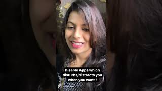 Disable Apps to improve concentration screenshot 3