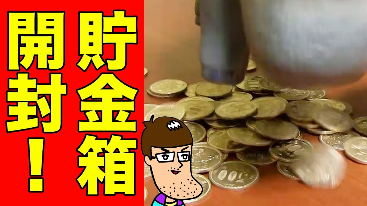 I opened the piggy bank I saved in earnest this year and counted