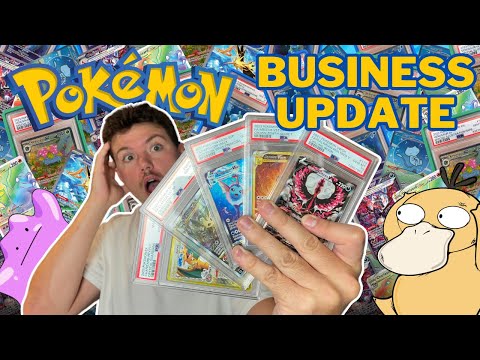 Inside My Pokemon Card Business - August 24' Update - YouTube