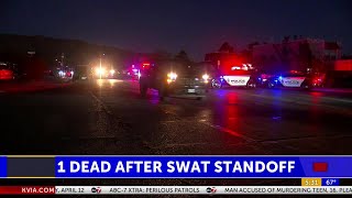 SWAT standoff ends with suspect dead