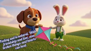 🪁 Benny and the Broken Kite 🪁 | Emotional Moral Story#kidsshorts #shorts #shortvideo #cartoon