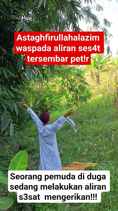 harap berhati-hati ajar4n s3sat#viral