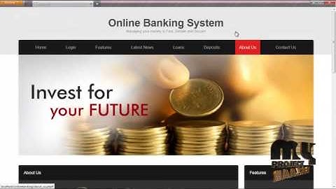 Final Year Projects | Online Banking