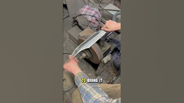 Extra Large Bowie Knife #forgedfromiron #blade #knifemanufacturer #blacksmith
