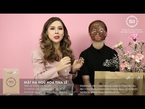 Tina Lê giới thiệu và hướng dẫn sử dụng Mặt nạ ngũ hoa