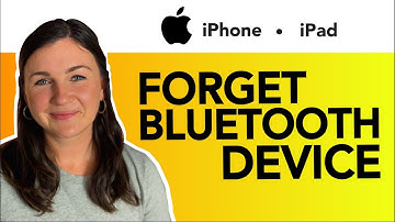 How to Forget or Remove a Bluetooth Device from your iPhone