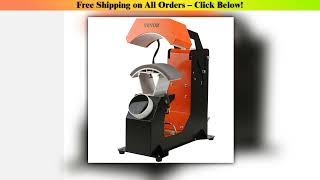 SucceBuy 3in1 Auto Hat Cap Heat Press Machine 6.4x3.5in Press Knob Clamshell Sublimation Transfer