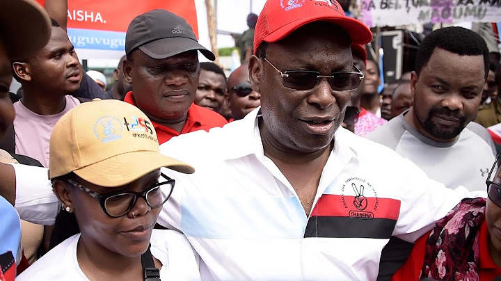 MBOWE NA WATOTO WAKE KWENYE MAANDAMANO "NIMEKUJA NA WANANGU"