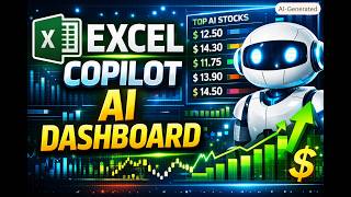 Build an AI Stock Dashboard in Excel Using Copilot (Top 5 AI Picks $10–$15)