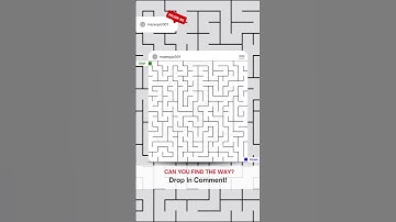 Can you find the way? Drop In Comment!