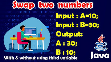how to swap two numbers in java | interview coding | mahaprabu codes