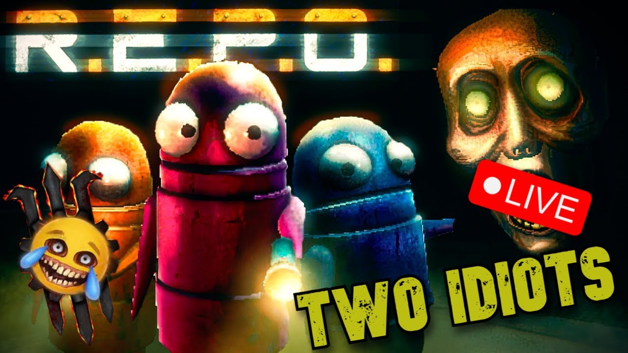 Trying The New Monster Update!! Two Idiots PLay R.E.P.O!! - YouTube