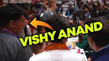 Former WORLD CHESS CHAMPION Vishy Anand is Making the First Move of the 2022 Chess Olympiad in India