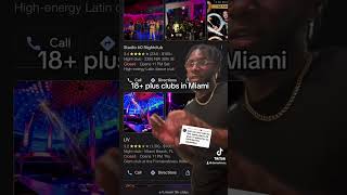 18+ plus clubs in Miami
