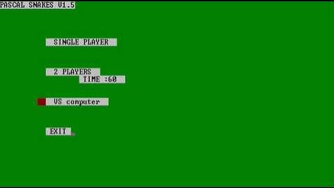 pascal Snakes! : Quick Update V1.5