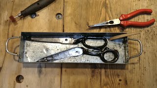 Solingen Scissors Restoration  Meticulous Work