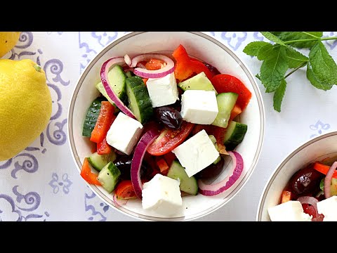 Video: Prava Grčka Salata