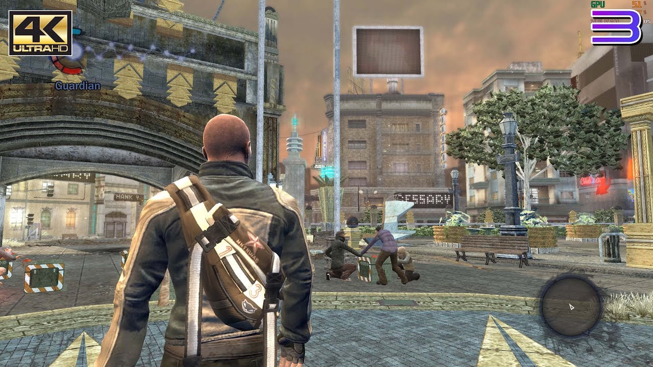 RPCS3 PS3 Emulator - inFAMOUS 4k 2160p Ingame / Gameplay! VULKAN ...