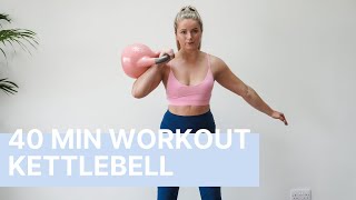 FULL BODY KETTLEBELL WORKOUT | low impact