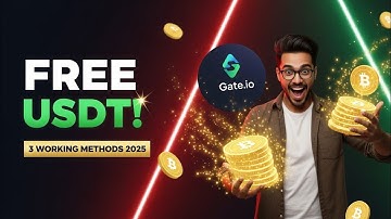 How to Get Free USDT on Gate.io (3 Working Methods 2025)