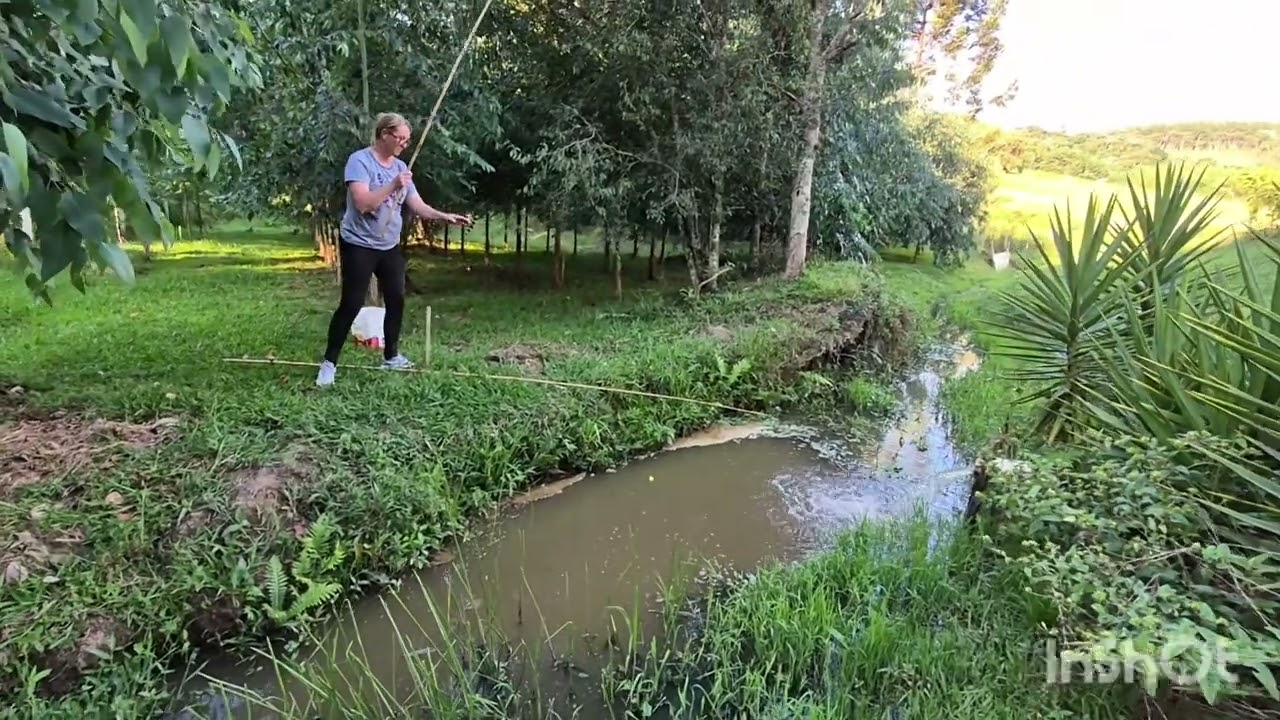 Pescaria bem caipira bora pescar  # bora se inscrever 