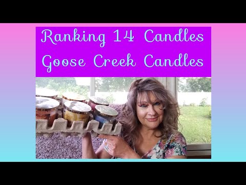 Ranking my Goose Creek 14 Candles from the last couple of hauls. #candlereview #goosecreek