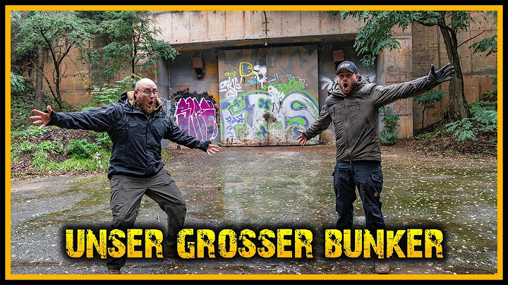 Lösung für den großen Bunker? - Wir geben unser Bestes! - Mammut Projekt