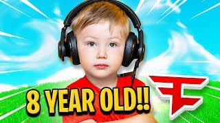 Famous 8 YEAR OLD KID JOINS FAZE CLAN IF HE WINS FORTNITE Net Worth