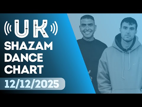 🇬🇧 SHAZAM UK DANCE CHART (12/12/2025) | TOP-40 & NEW-ENTRIES OVERVIEW