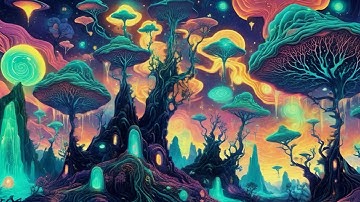 [4K] Psychedelic Visuals for LSD and Shroom Trips | The Animal That Dreamed the Earth