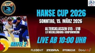 Matte 2 - Hanse - Cup 2026 - TAG 2 - 15.03.2026 - Greifswald