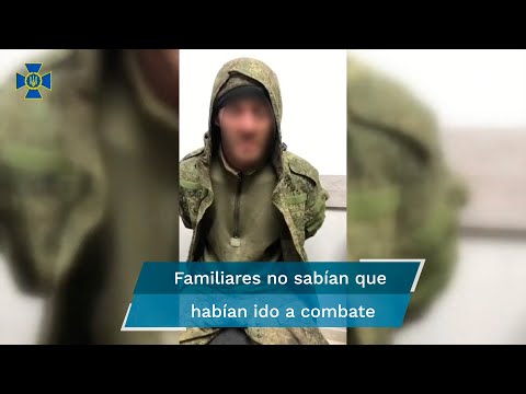 Ucrania difunde videos de soldados rusos capturados