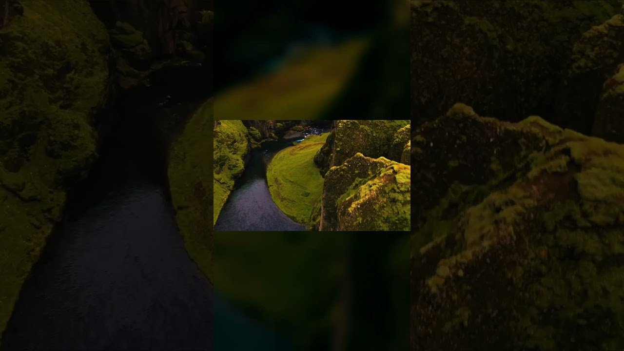 Iceland's Aerial Wonders: Þingvellir, Fjaðrárgljúfur, and the Serene Fjaðrá River