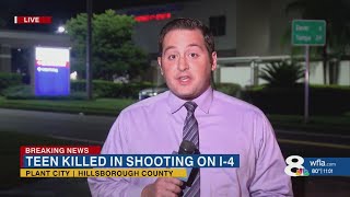 17-year-old dead after shooting on I-4 in Tampa, HCSO investigating