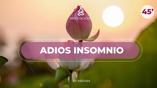 Meditación Relajación Guiada  Para ANSIEDAD O INSOMNIO