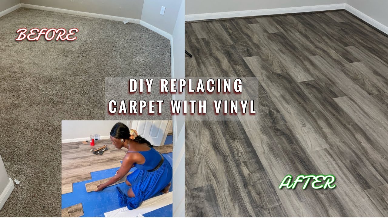 How to Replace Carpet With Vinyl?