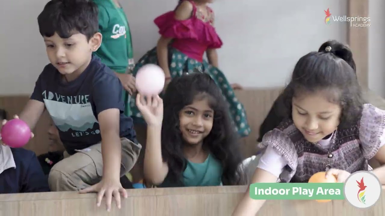 Nursery: Indoor & Outdoor Facilities | Wellsprings Academy | Best CBSE school in Sarjapur, Bengaluru