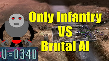 Beat Brutal AI with ONLY INFANTRY Challenge (C&C 3 Kane