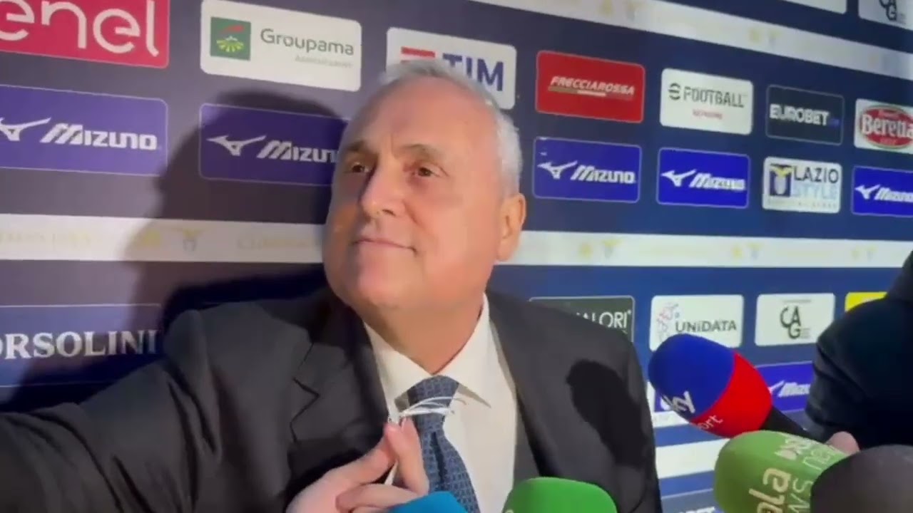 "La LAZIO è SANA! NON ha DEBITI! Siamo stati PENALIZZATI" - LOTITO alla CENA di NATALE della LAZIO