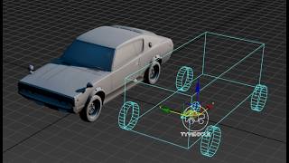 tyFlow v2.100 PhysX vehicles (Tyson Ibele)