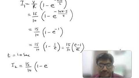 Electric Current in LR circuit, Q no. 44 of NSEP-2022, a first level examination of Physics Olympiad