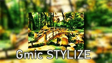 Gimp 2 10 24 Gmic Stylize Filter Tutorial Deutsch