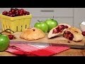 Easy Spiced Apple-Cranberry Biscuit Pies | Just Add Sugar