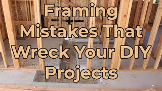 Why Your DIY Framing Might Be Failing - 5 Common Mistakes Explained