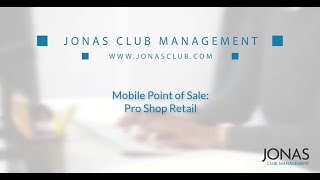 Mobile Point of Sale - Pro Shop Retail